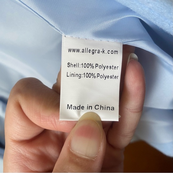 (NWOT) Light Blue Coat - Picture 10 of 11